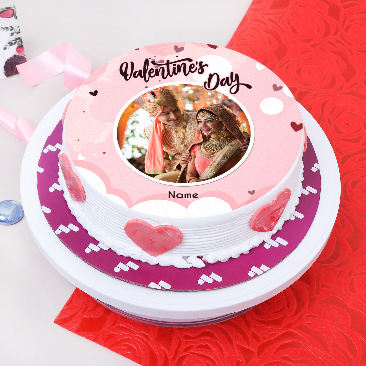 valentine's cake